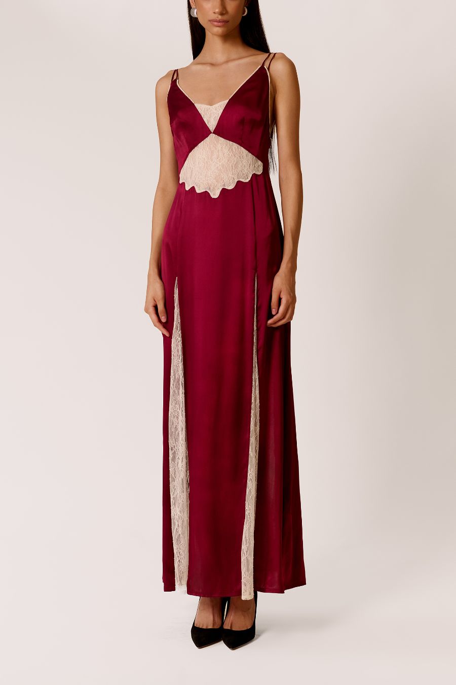 VESTIDO ALCAZAR IN MADDER