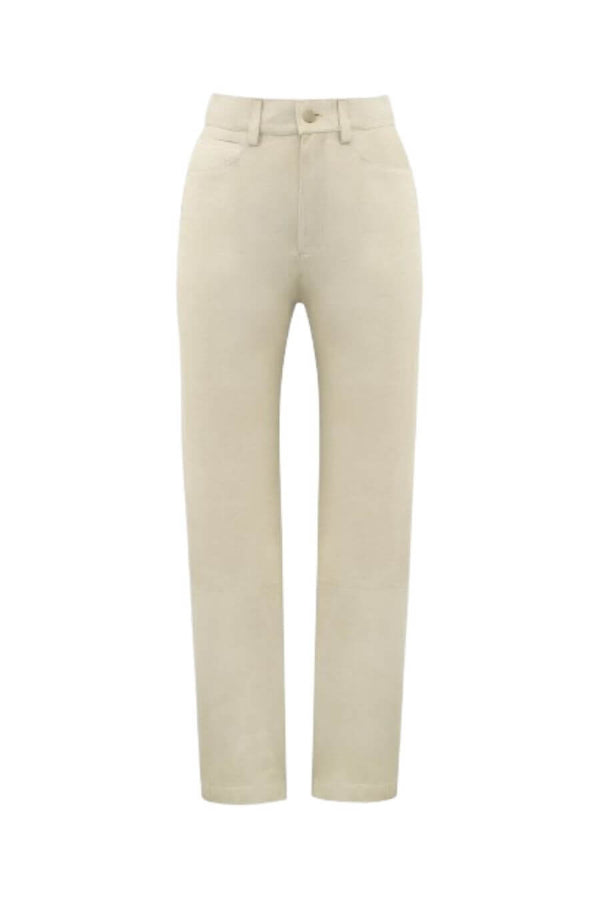 PANTALÓN AMIRA ANTE BEIGE