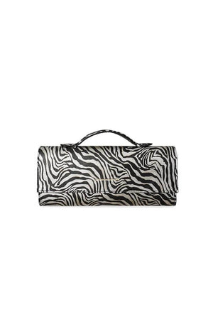 Bolso baguette print zebra UGGA Oriana Rodríguez