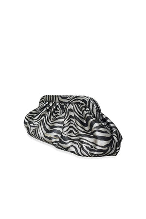 Bolso print zebra tipo clutch UGGA Oriana Rodríguez