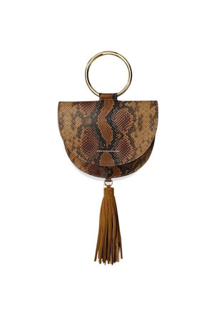 Bolso print serpiente asa pulsera UGGA Oriana Rodríguez