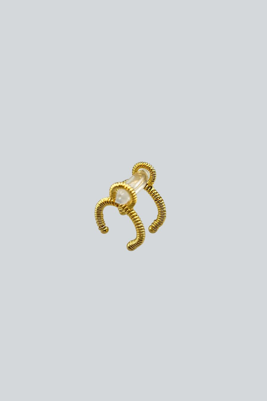 ANILLO ENTRONCHADO CUARZO