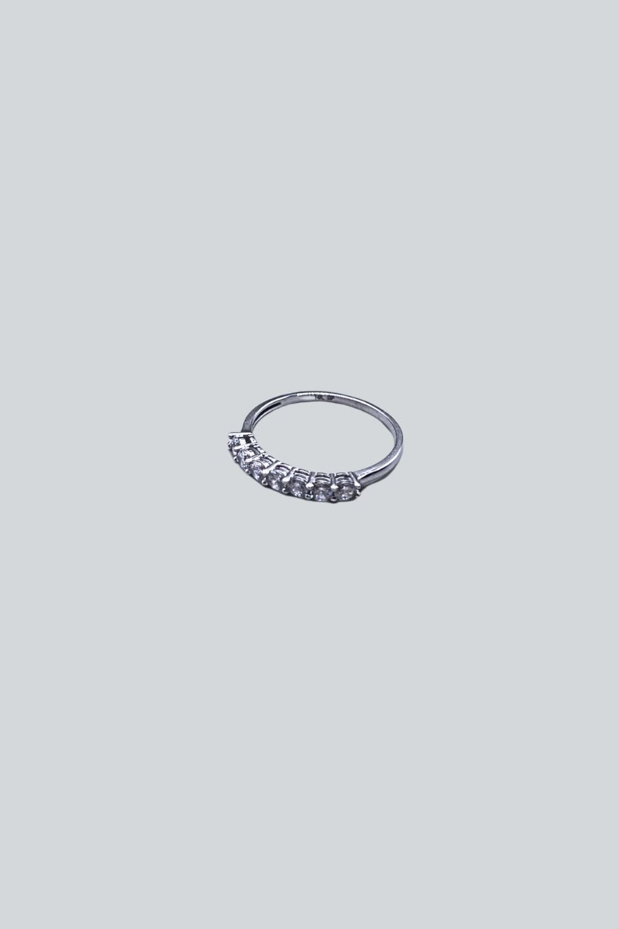 ANILLO WHITE CRYSTALS