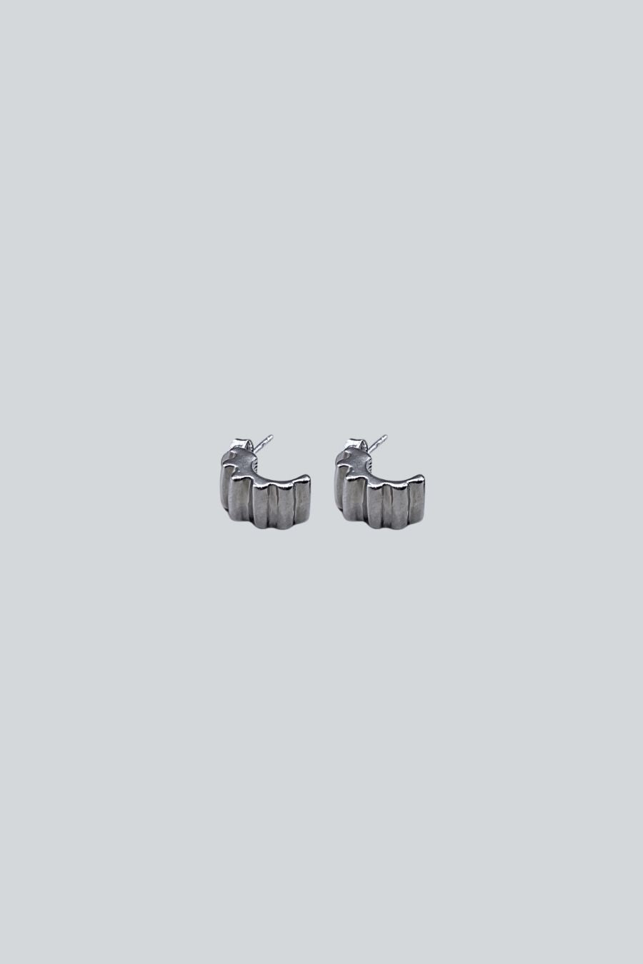ARETES ELECTROFORMADO NE3 PLATA