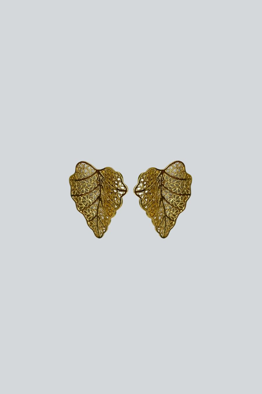 ARETES HOJA DE CORAZONES