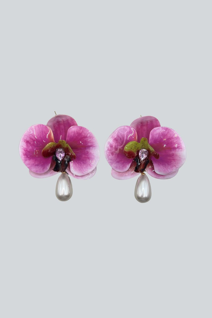 ARETES ORQUIDEA ROSA