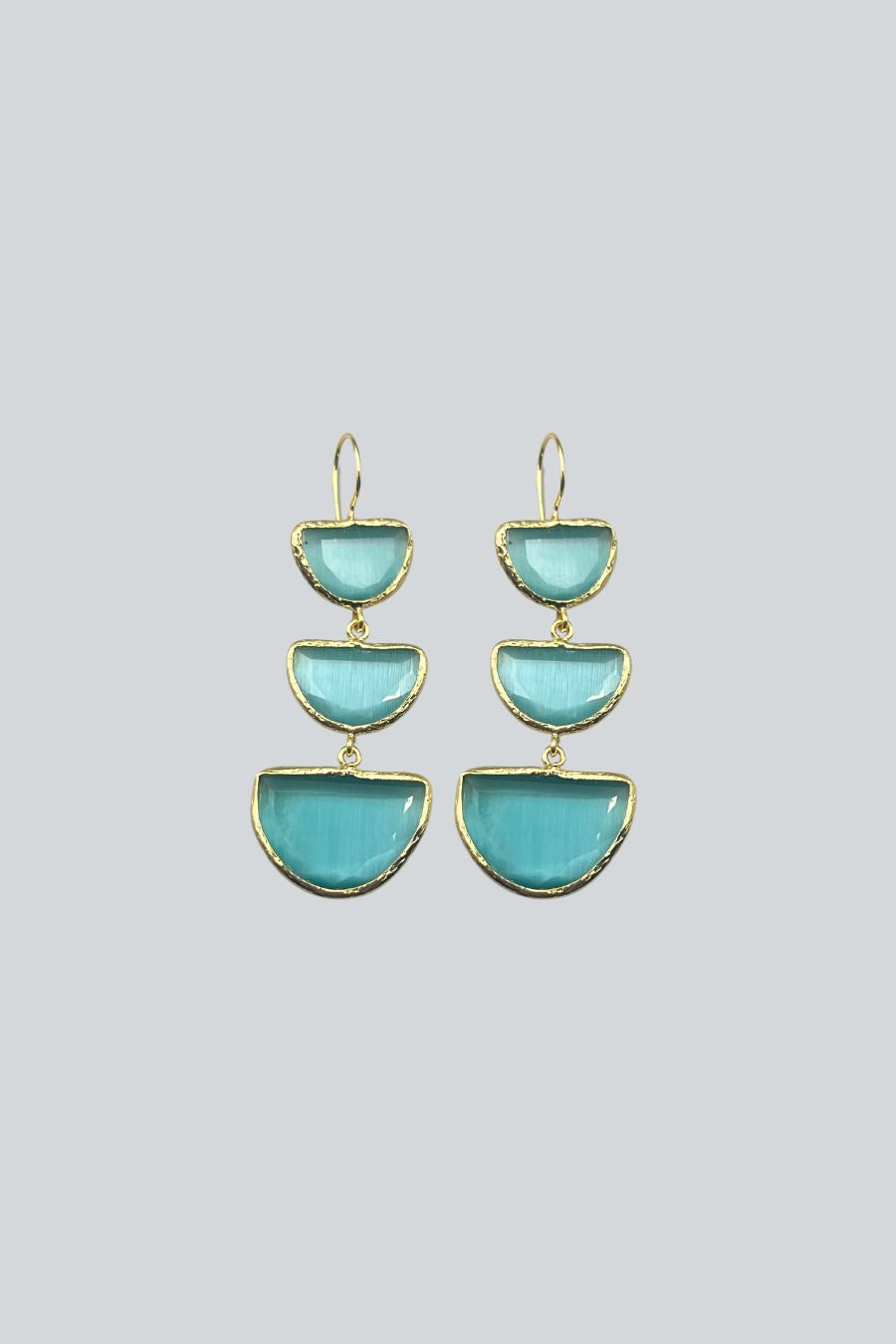 ARETES TRES SANDIAS VERDES