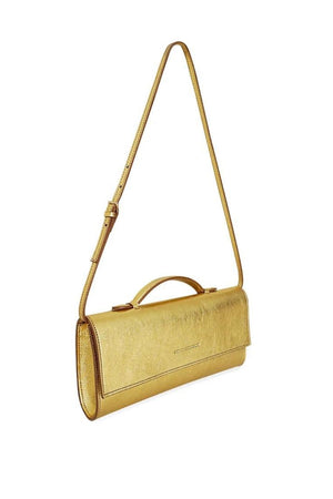 Bolso baguette oro con correa UGGA Oriana Rodriguez