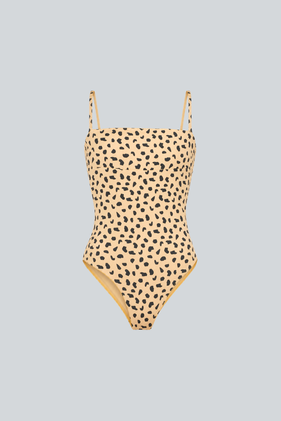 Traje de baño Balandra Careyes de una pieza con estampado de leopardo SG ELEAZAR