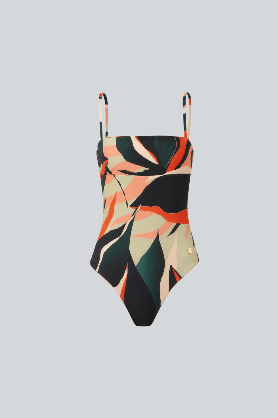 Traje de baño Balandra Careyes Hojas de una pieza SG ELEAZAR