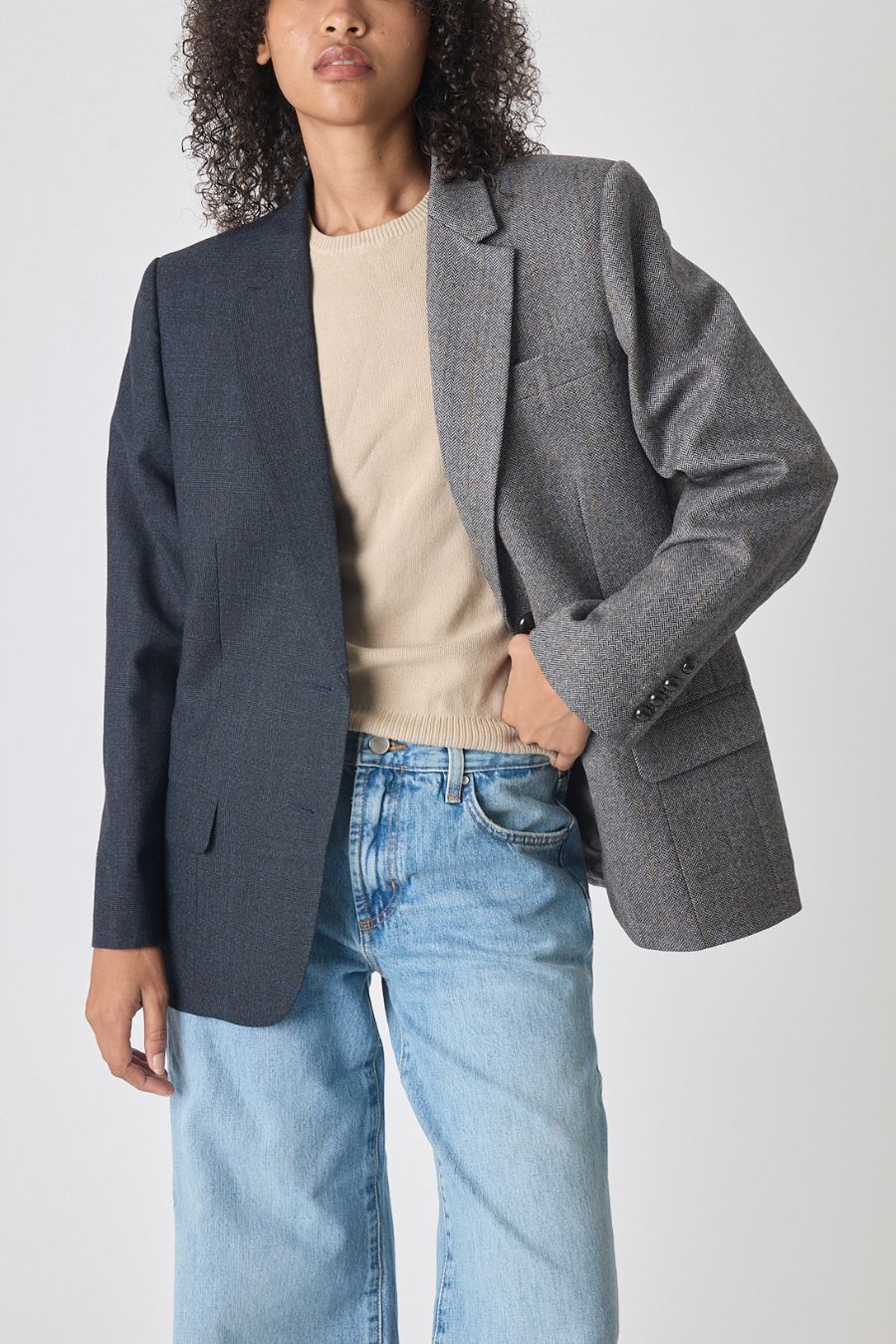 Blazer de silueta oversized 