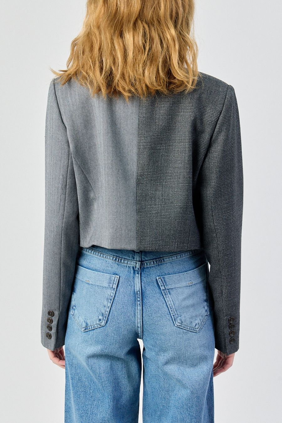 BLAZER HALSTON CROPPED