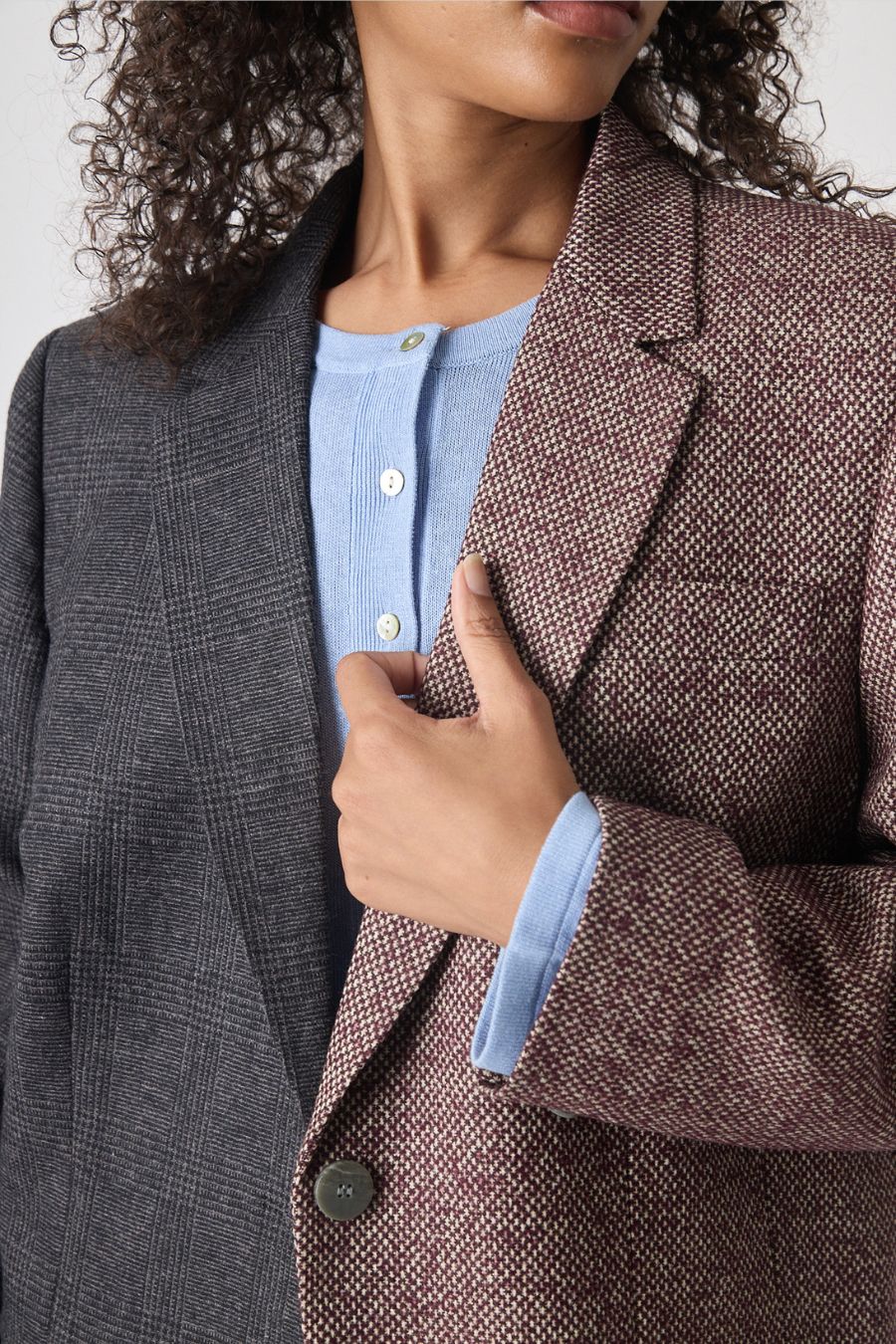 Blazer de silueta clásica