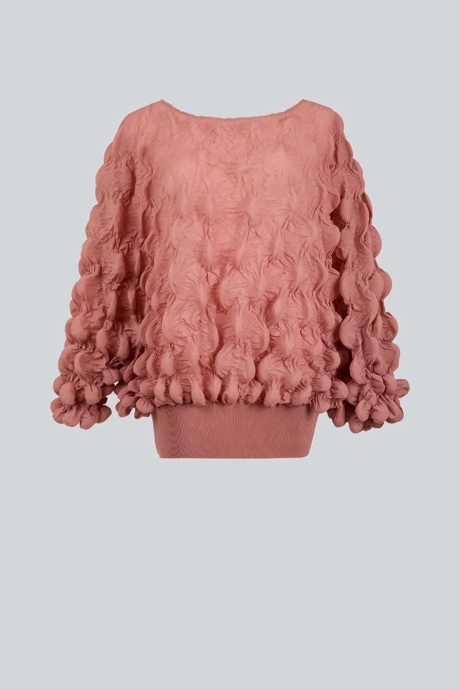 BLUSA BURBUJA MICHOACANA ROSA
