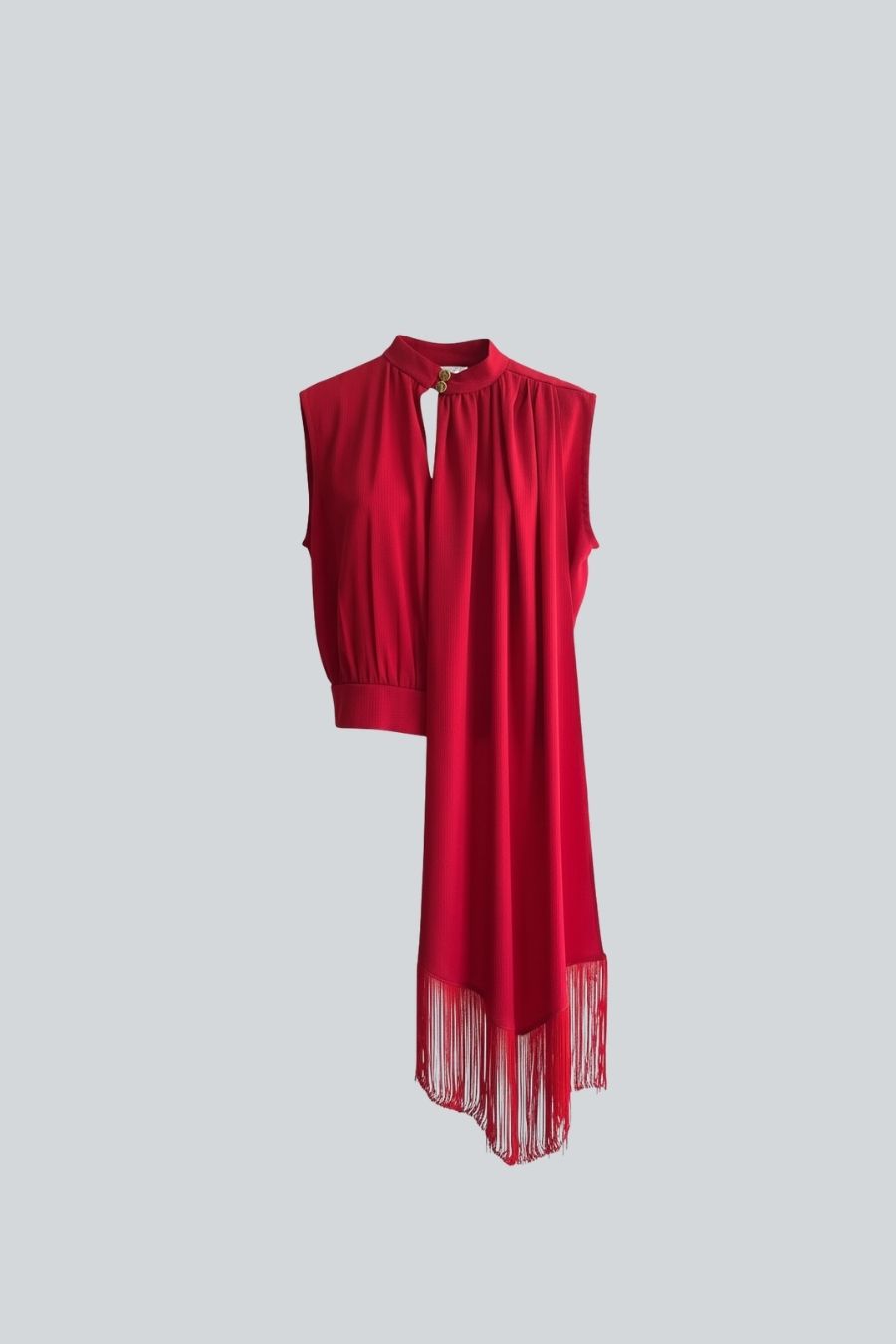 BLUSA CAUDA CON TIRAS
