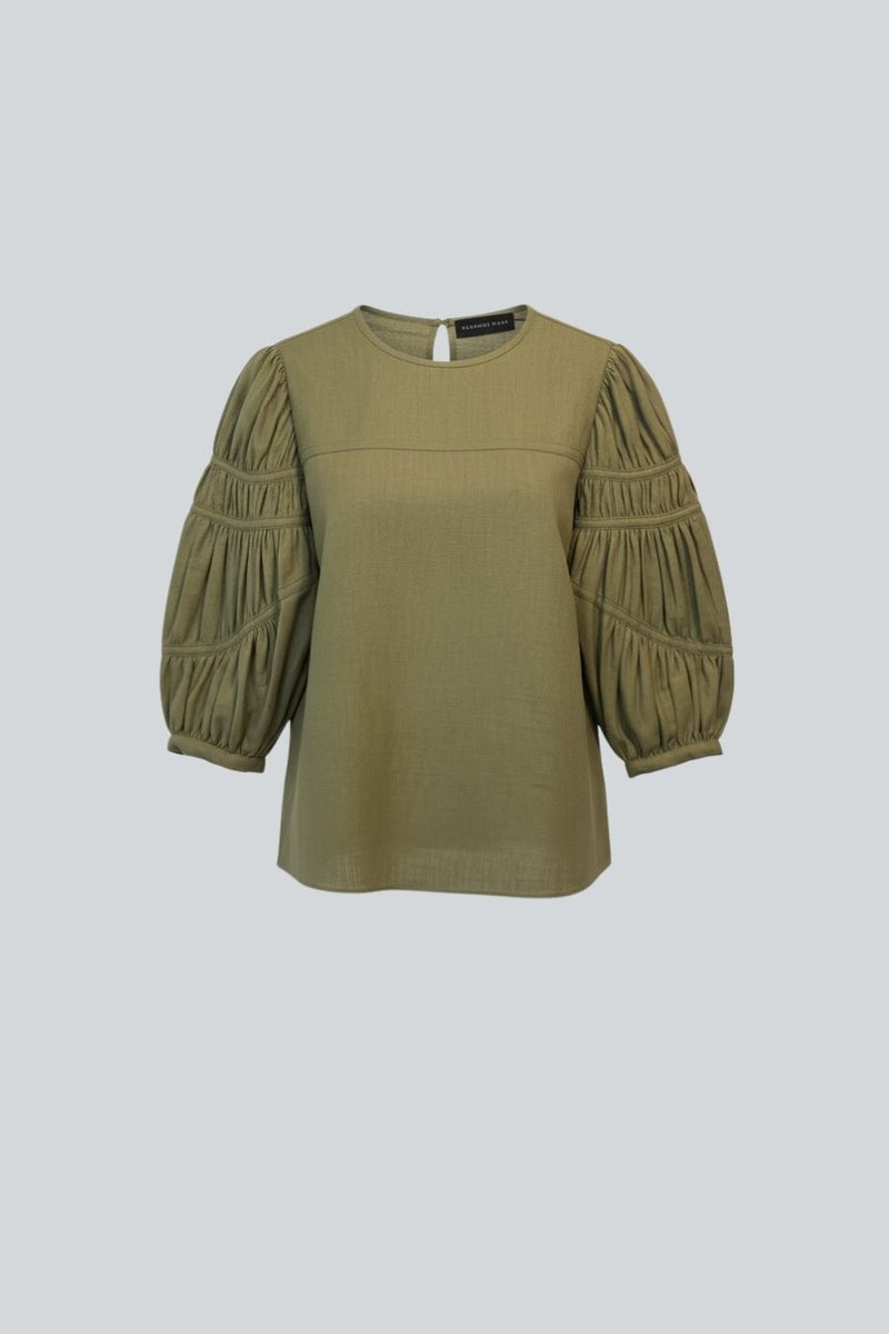 BLUSA ESCUINTLA VERDE