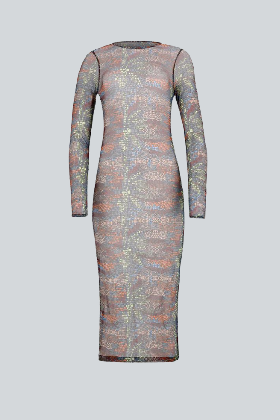 VESTIDO LARGO DAFNE CAMALEON