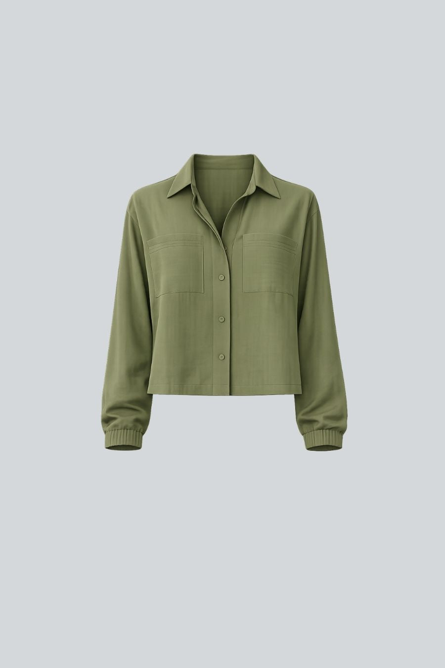 CAMISA LILITH VERDE OLIVO