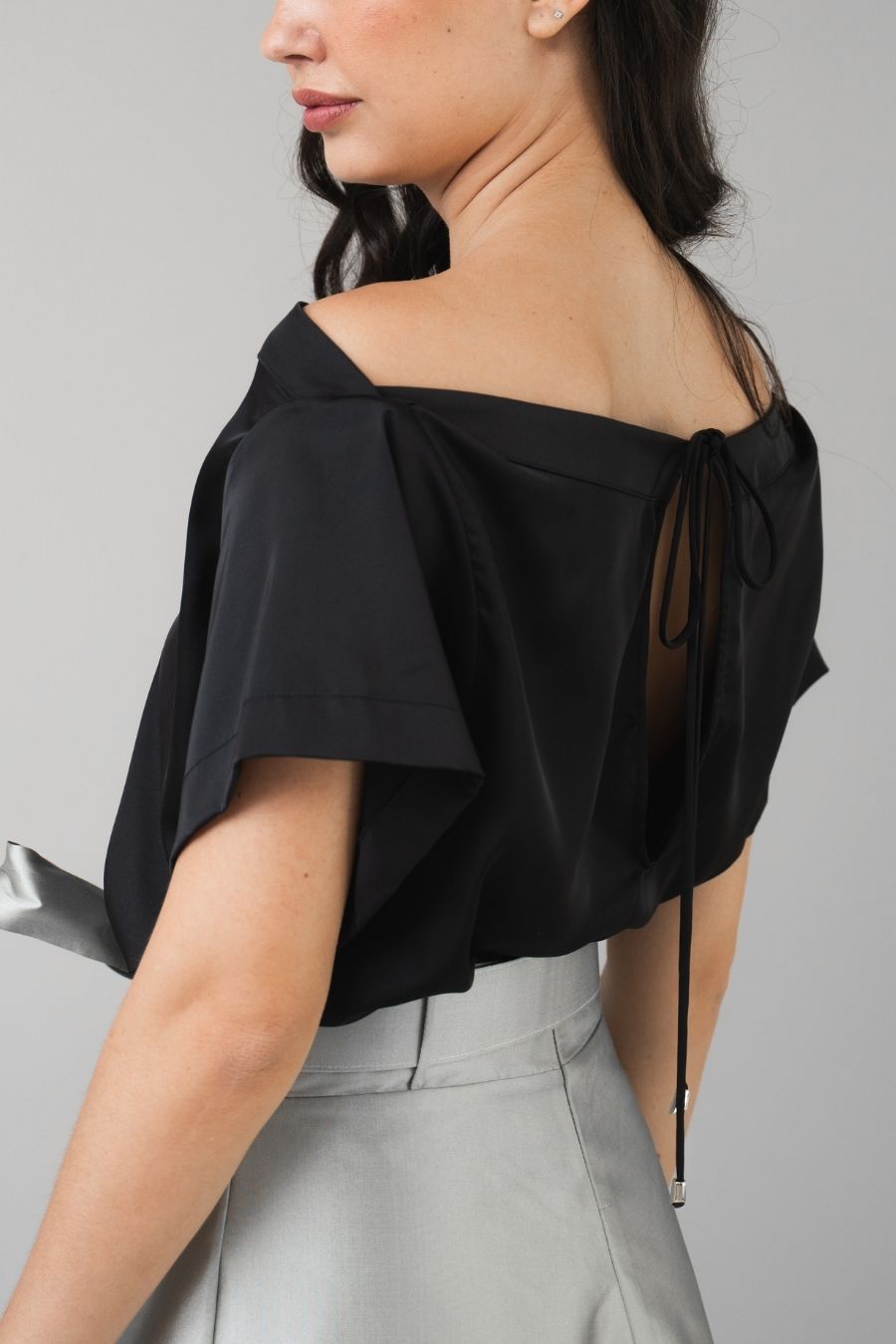 BLUSA ORPHEE BLOUSE NEGRO