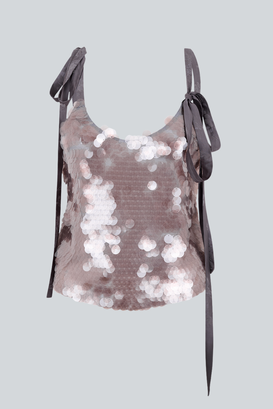 Blusa Endearment larga de lentejuelas con silueta camisole de Sandra Weil.