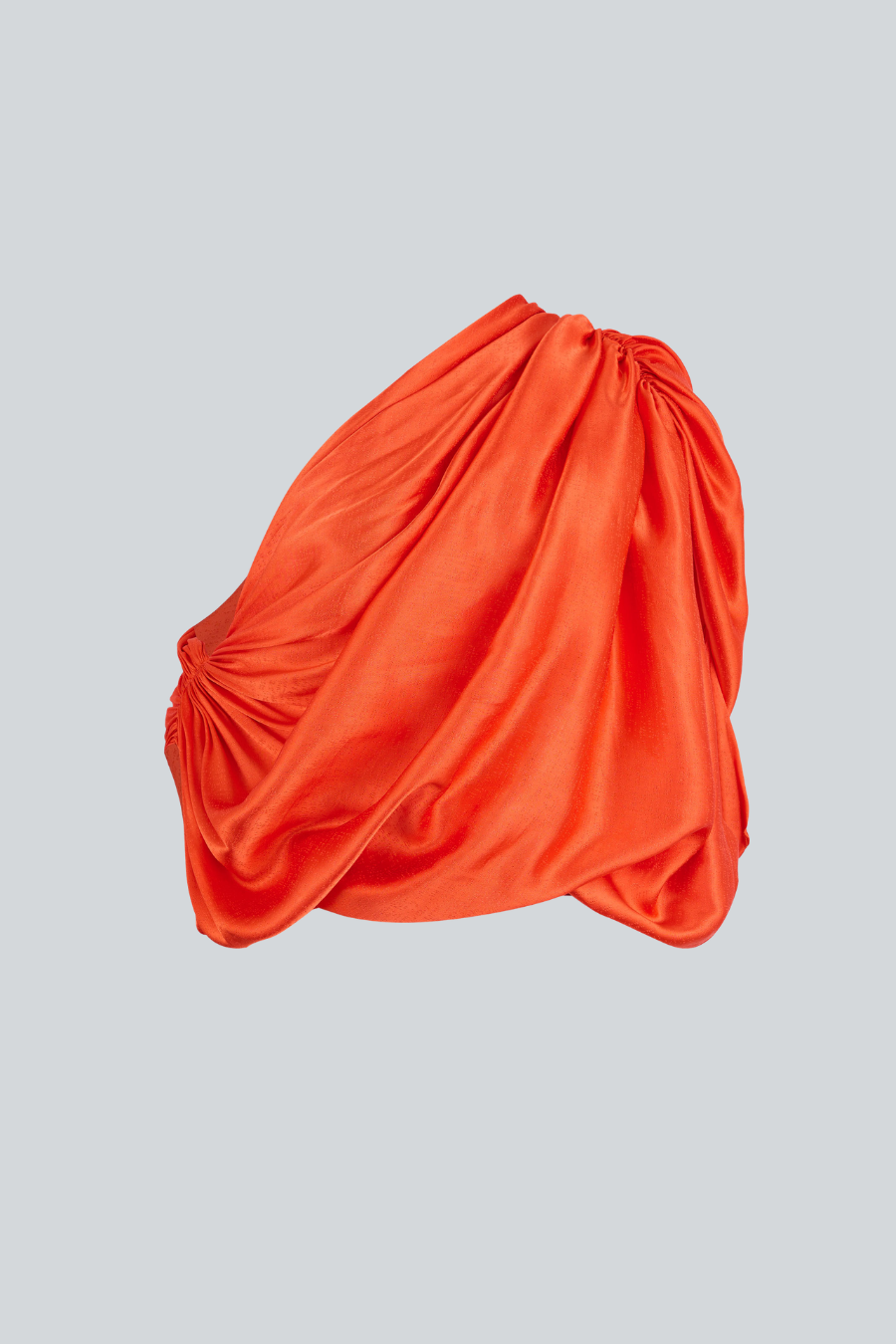 Rage Blusa drapeada off-shoulder de Sandra Weil vista frontal.