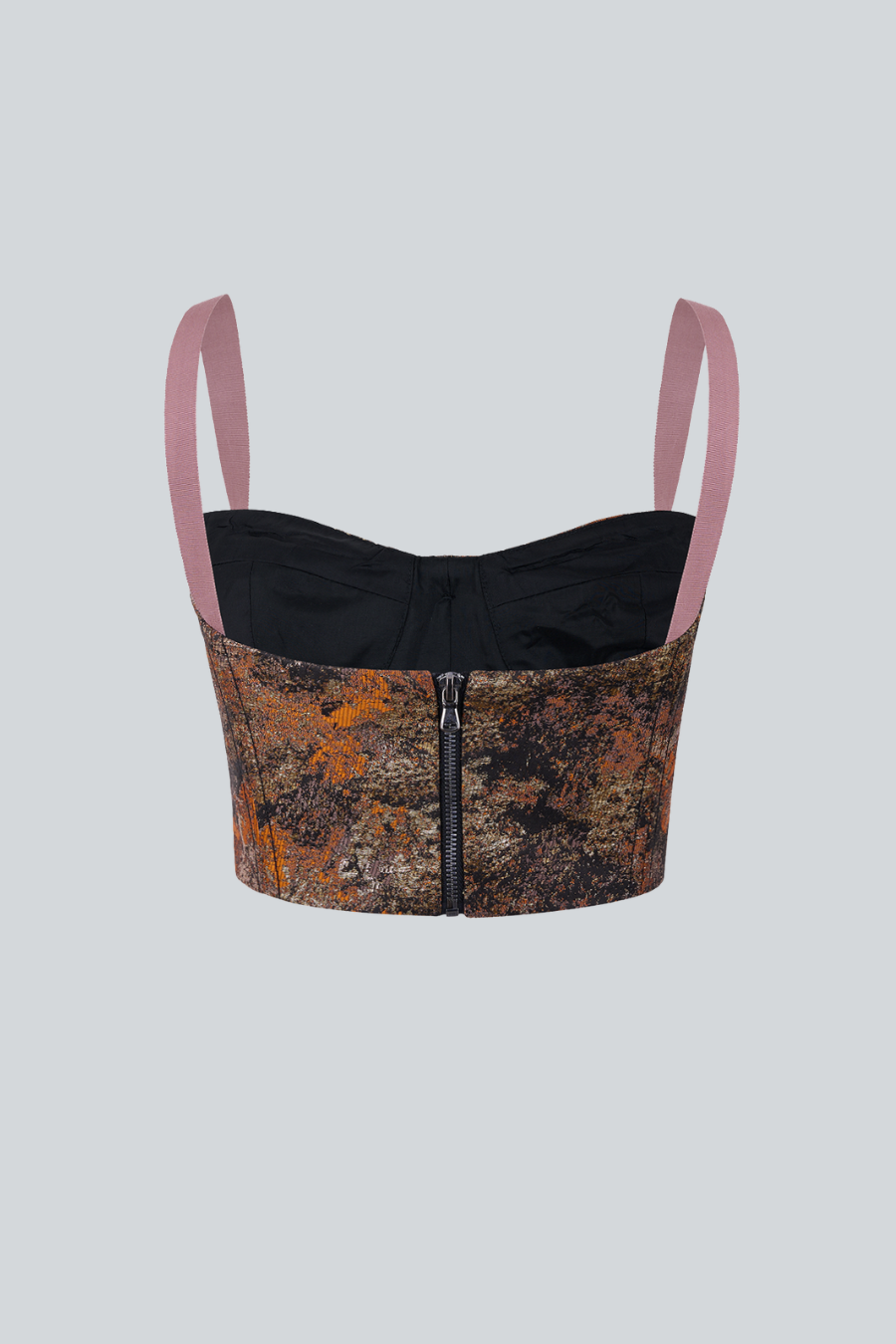 Kia Bustier vista posterior, bustier estructurado con tirantes 