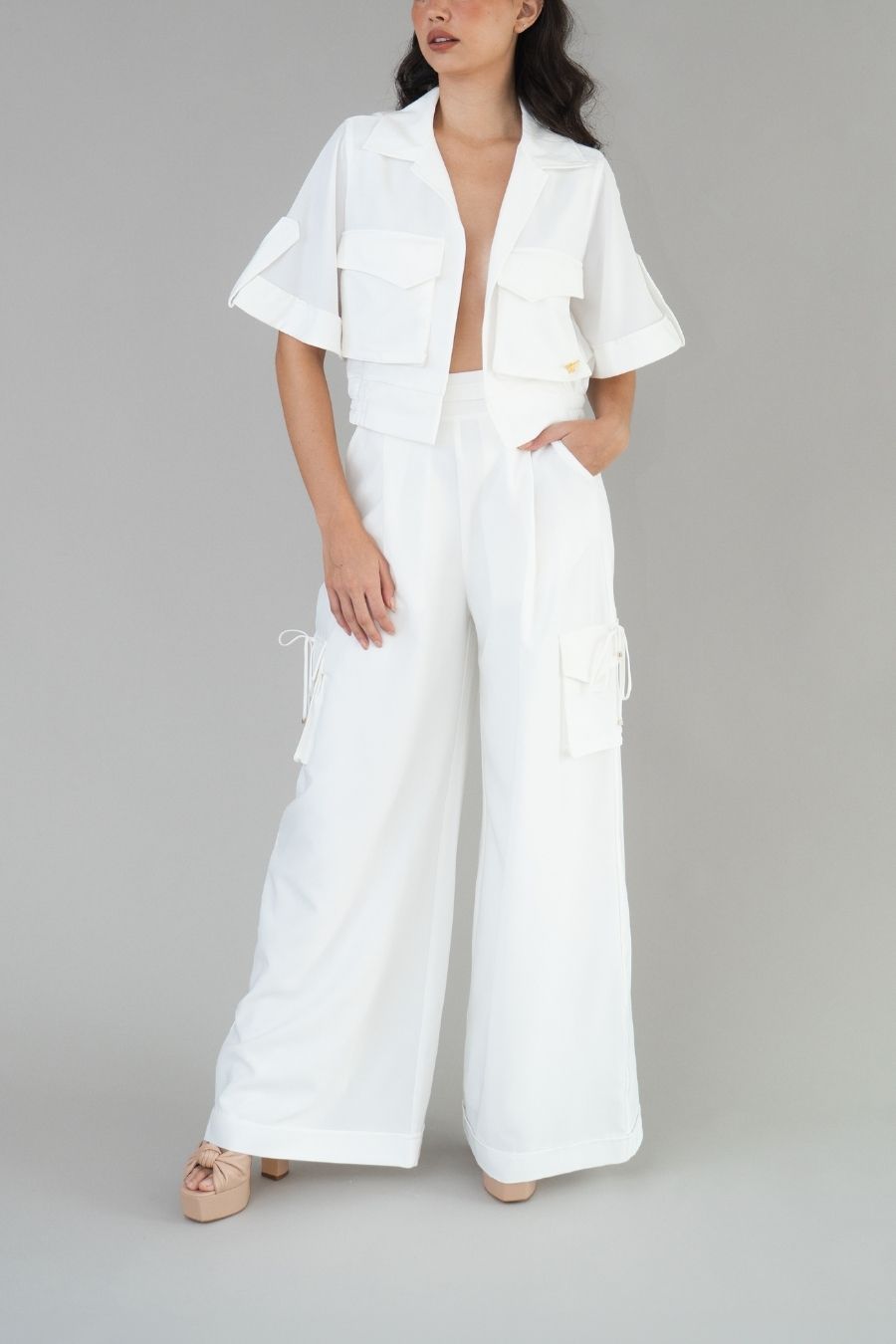 PANTALON CARGO PANT BLANCO