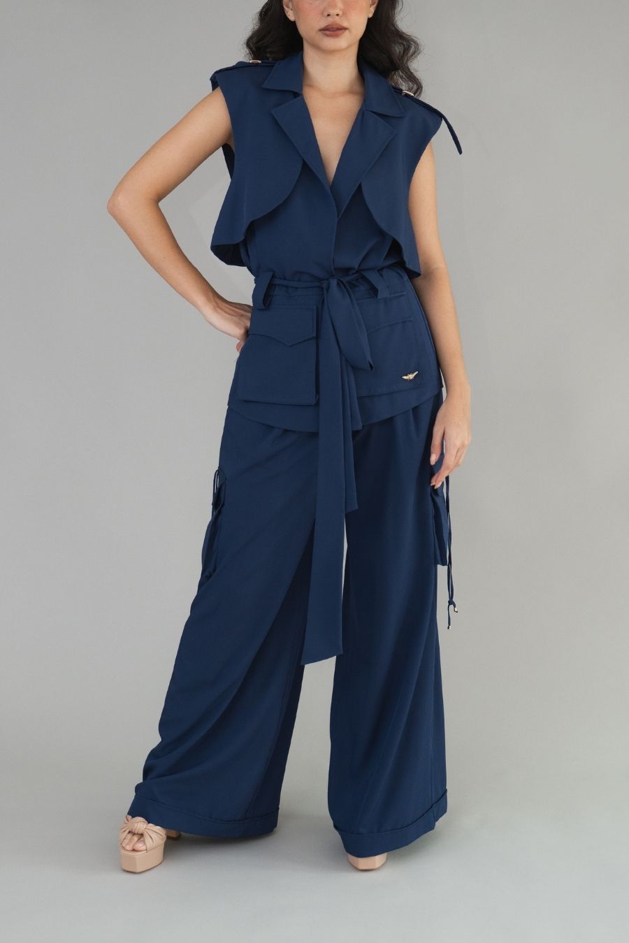 CHALECO MELENNE VEST AZUL