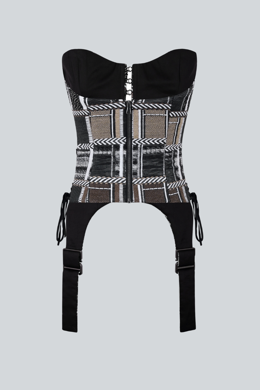 Cinturón Bustier Unattainable de Sandra Weil visto por detrás