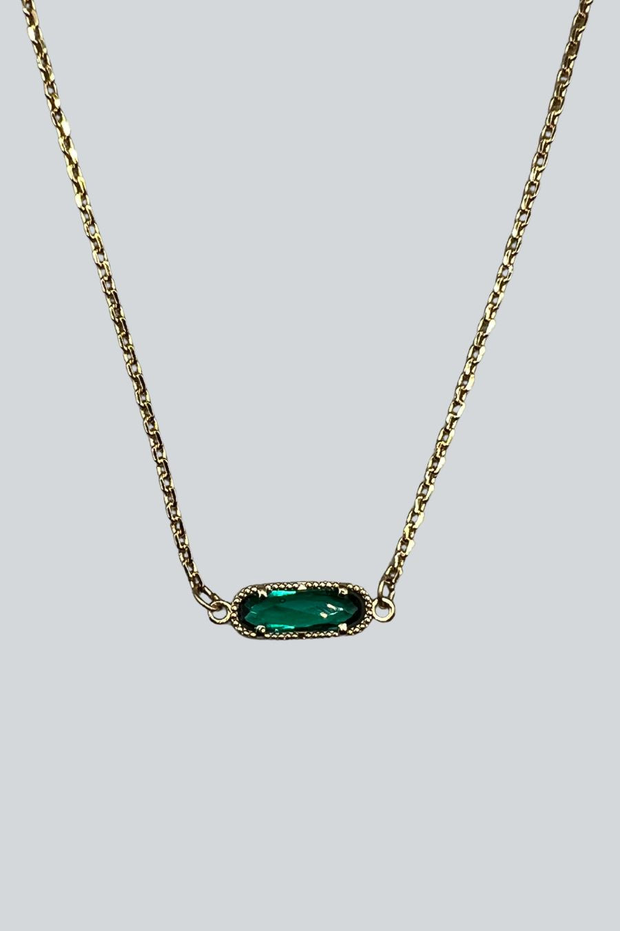 COLLAR CHOKER CRISTAL VERDE