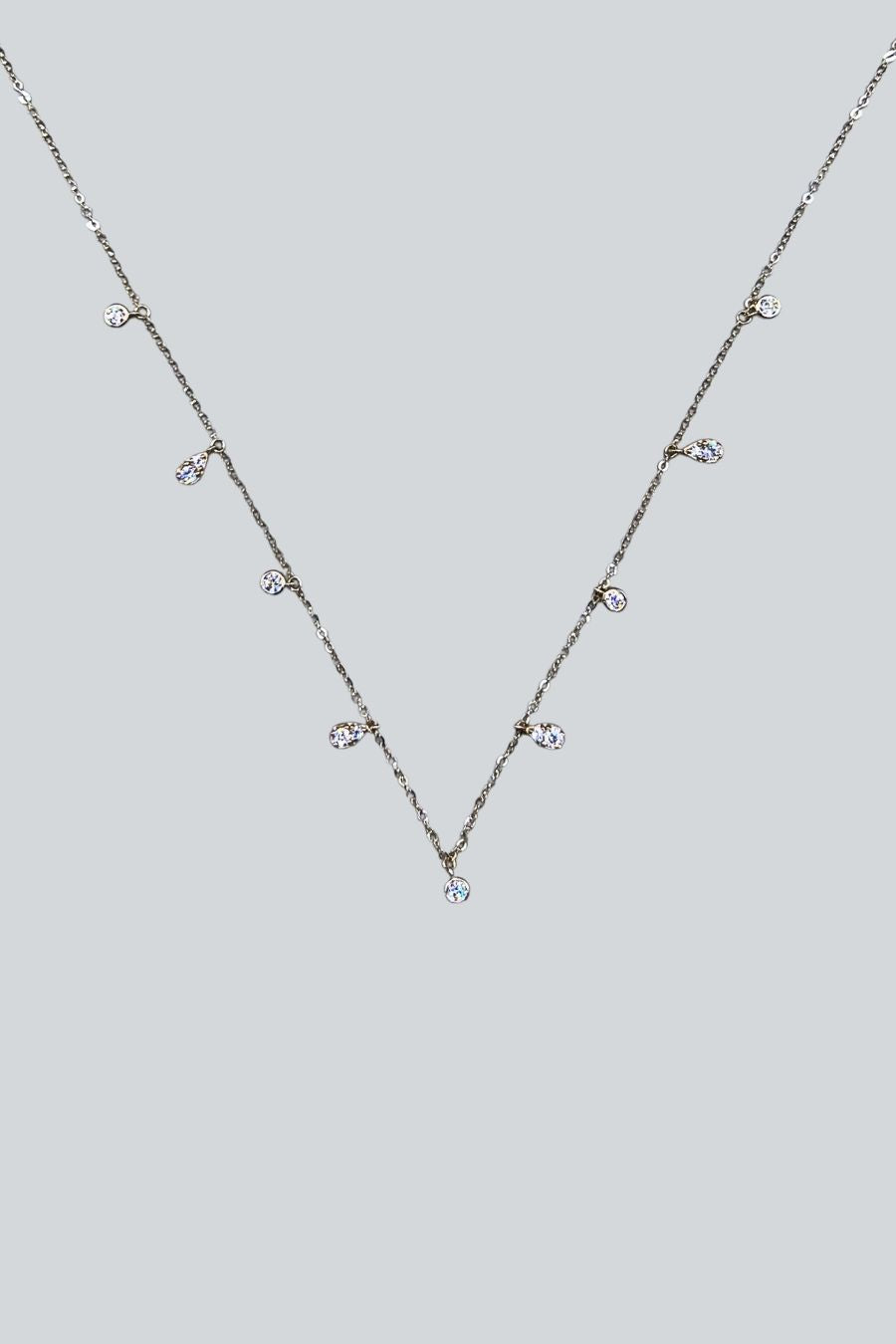 COLLAR DROP ZIRCOIN