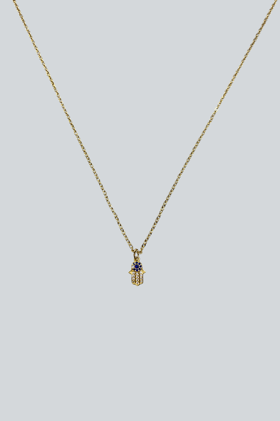 COLLAR HAMSA TURQUESA