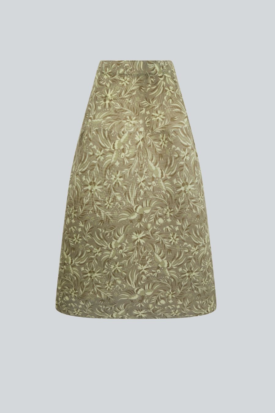 Falda verde olivo  Corta