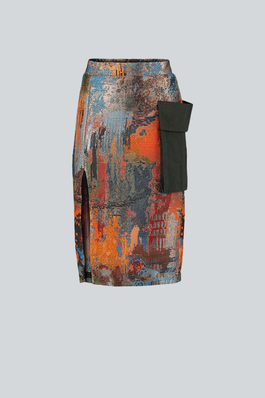 FALDA PENCIL JACQUARD