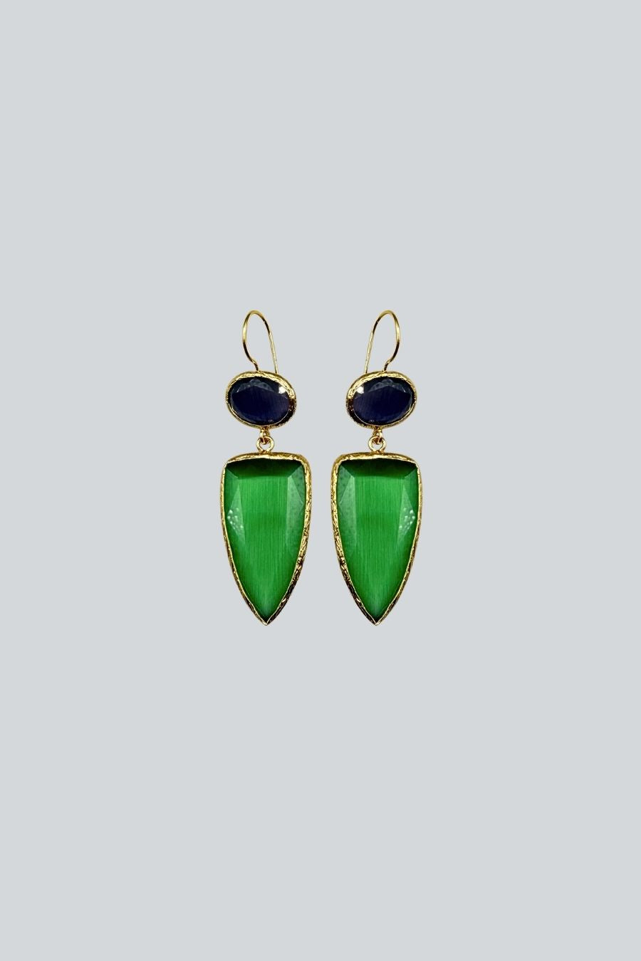ARETES FLECHA CÍRCULO VERDE