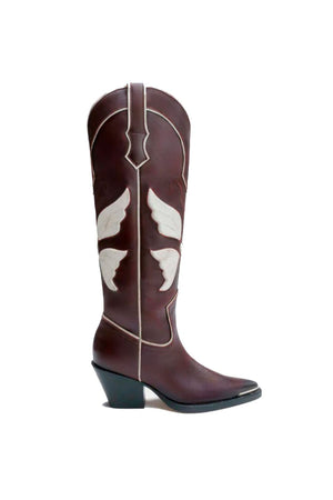 Botas western color vino UGGA Dante