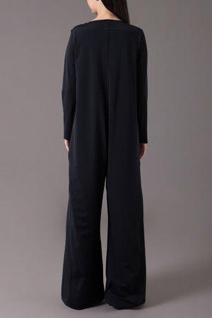 Jumpsuit negro amplio UGGA Mala