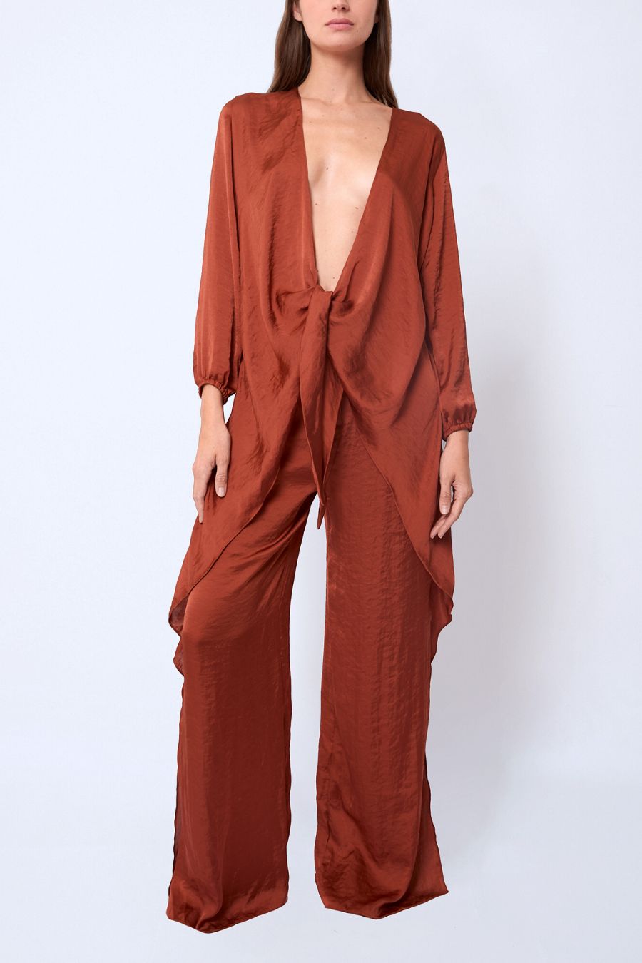 JUMPSUIT NUDO ROJO
