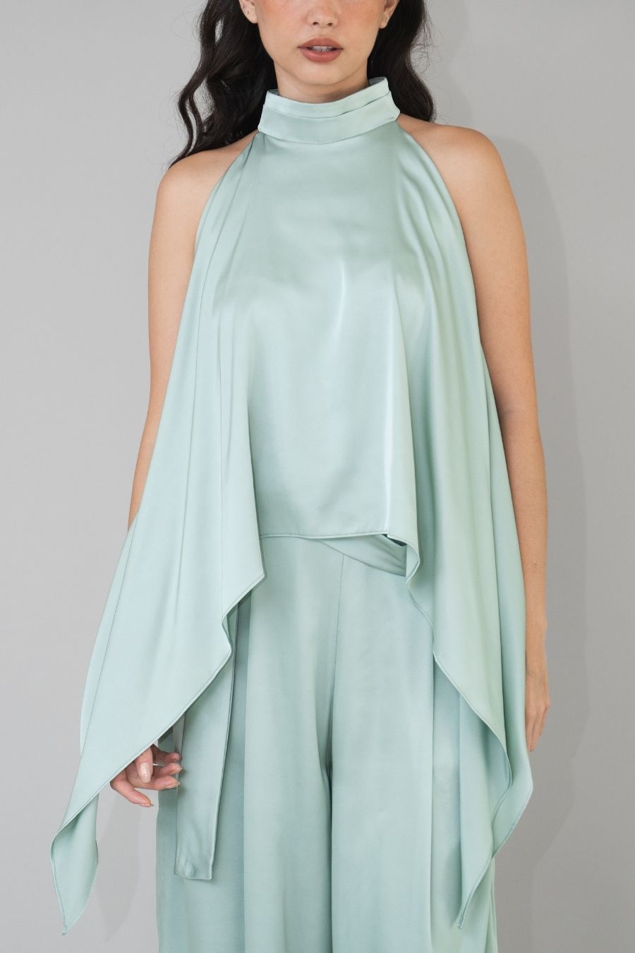 TOP NYSSIA VERDE MENTA
