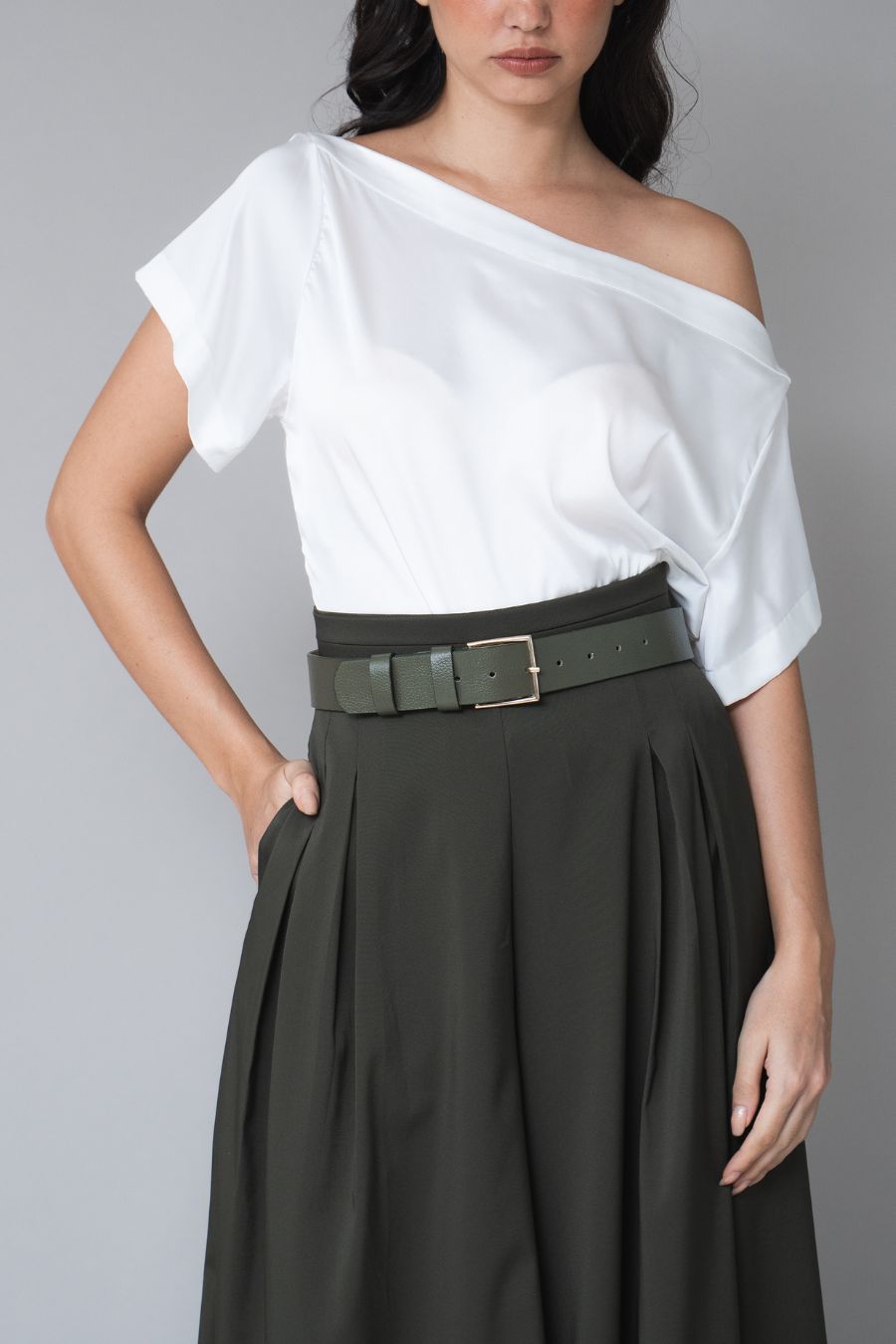 BLUSA ORPHEE BLOUSE BLANCO