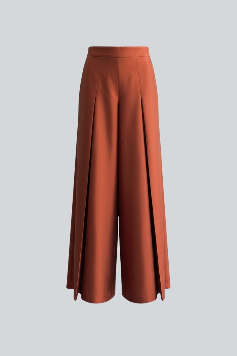 PANTALÓN ANCHO NARANJA