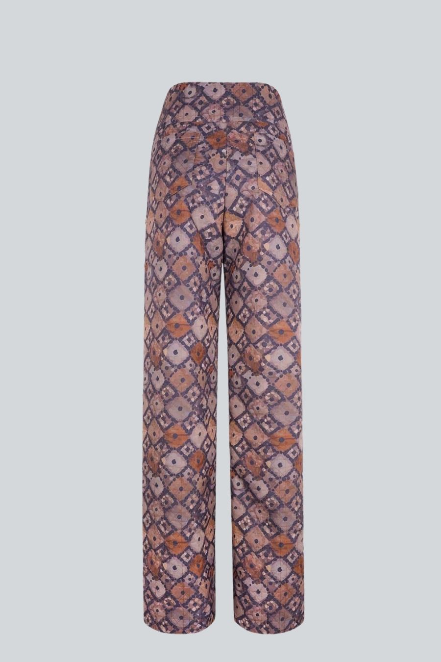 Pantalón de corte recto a la cintura