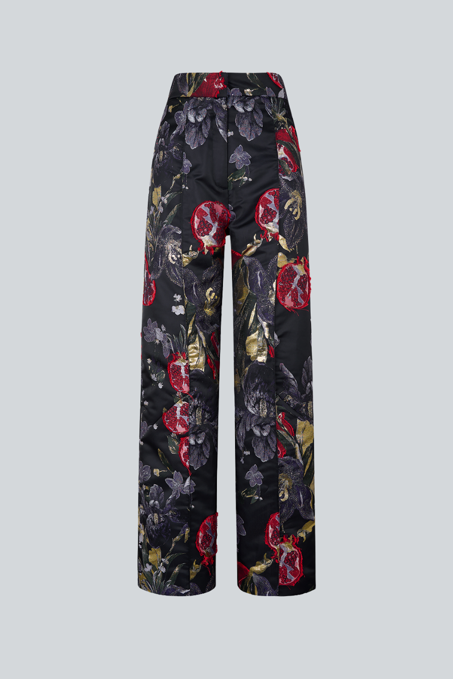 Bosco Pant, pantalón de tiro alto y pierna recta con estampado de autor 