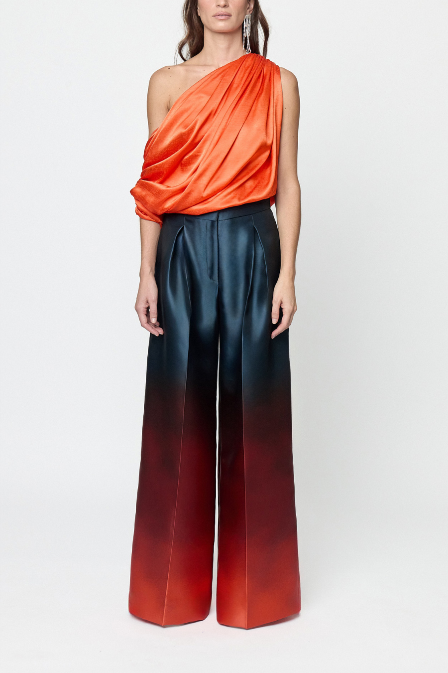Pantalón de sastrería de tiro alto de Sandra Weil.  