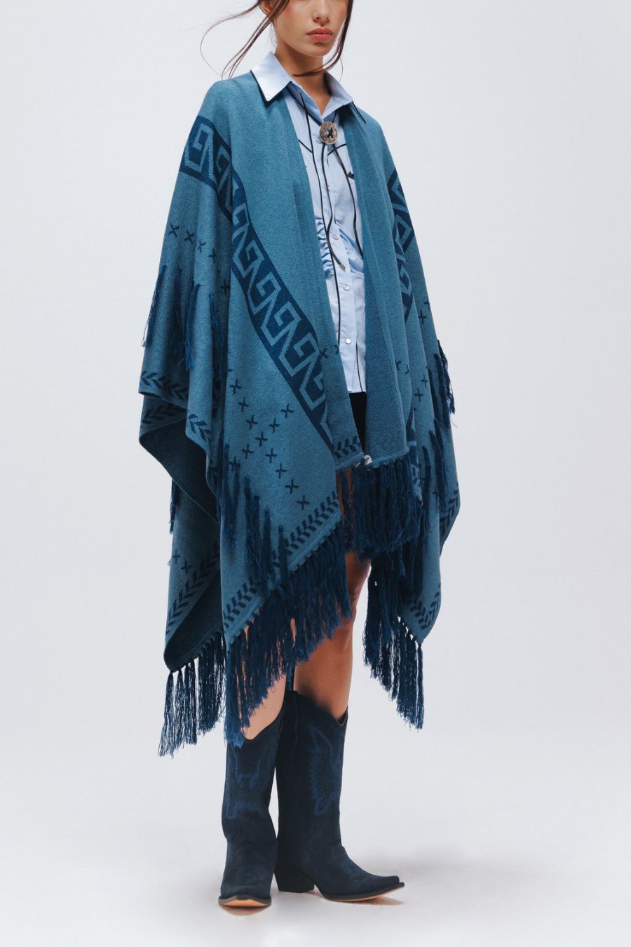 PONCHO ABIERTO