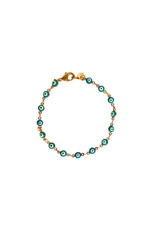 PULSERA OJOS AZULES
