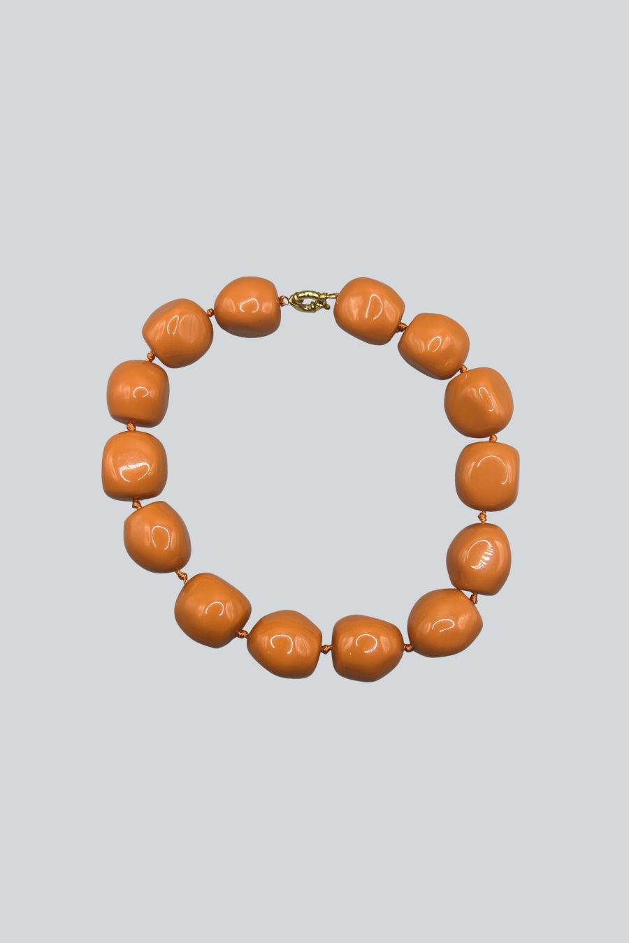 COLLAR REGINA GRANDE NARANJA