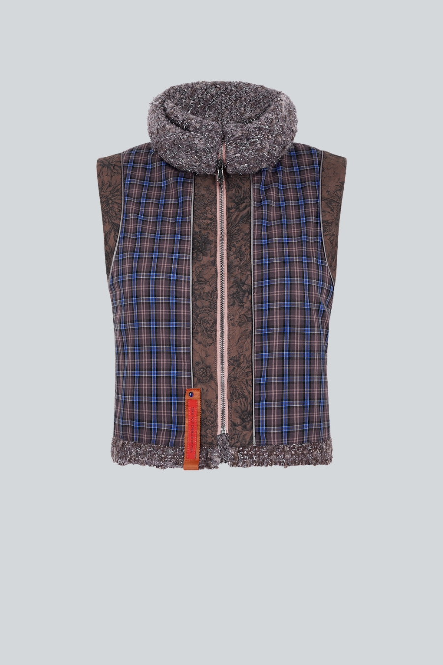 Top de punto grueso con cuello alto de Sandra Weil.  