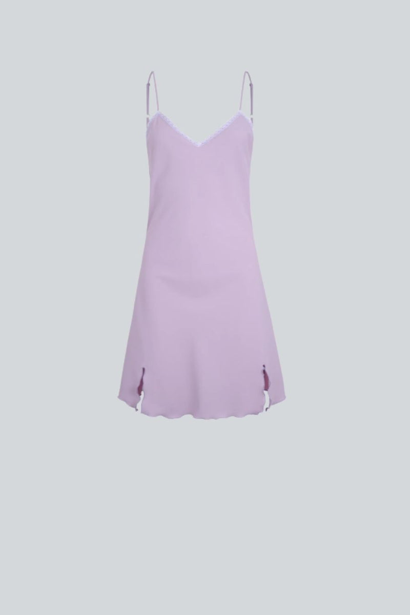VESTIDO SLIP DRESS LILA