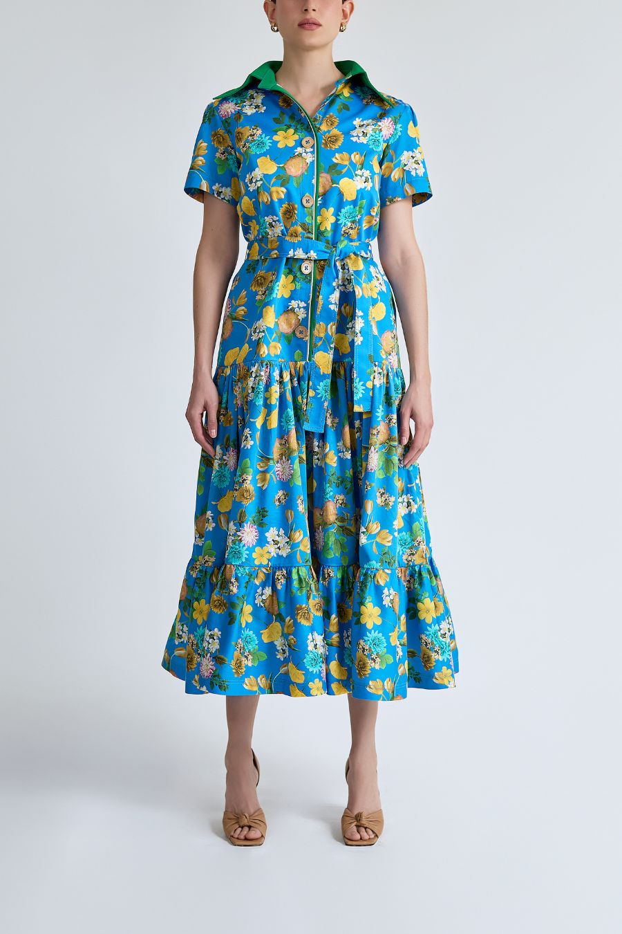 VESTIDO CAMISERO ESTAMPADO
